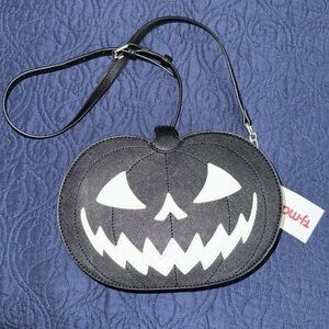 Jack O Lantern Pumpkin Crossbody Bag